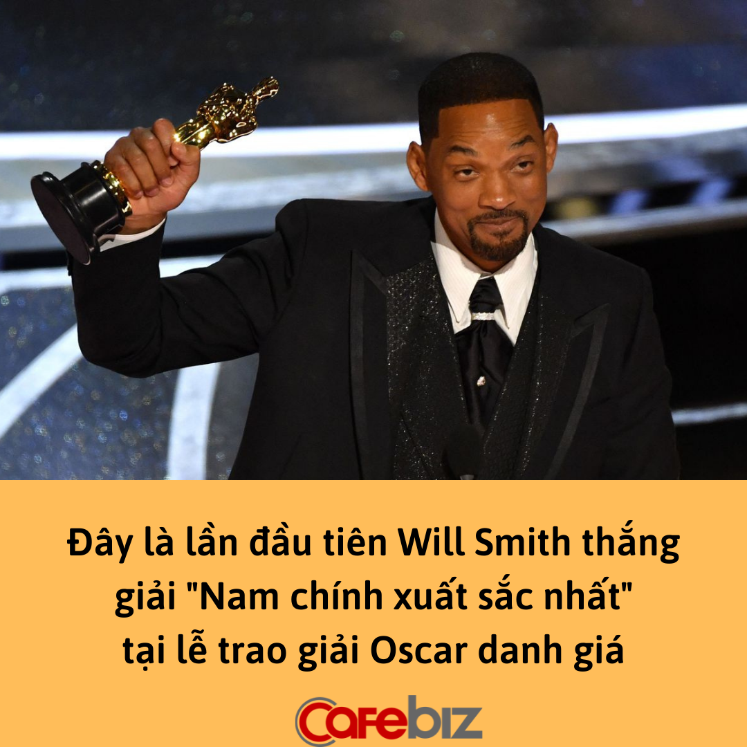 Sau cú đấm được đánh giá là 10 điểm yêu vợ, Will Smith ẵm luôn giải Nam chính xuất sắc nhất tại Oscar - Ảnh 2.