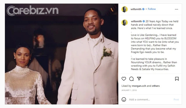 Văn nịnh vợ đạt 1 triệu like của Will Smith bất kỳ cô gái nào cũng muốn nghe - Ảnh 1.