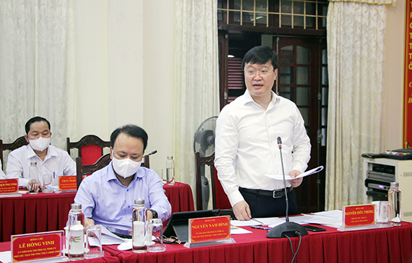 Nghệ An: Hội nghị lần thứ 8 Ban Chấp hành Đảng bộ tỉnh khóa XIX - Ảnh 2.