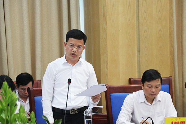Nghệ An: Đoàn đại biểu Quốc hội tỉnh làm việc với UBND tỉnh - Ảnh 2.