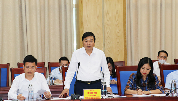 Nghệ An: Đoàn đại biểu Quốc hội tỉnh làm việc với UBND tỉnh - Ảnh 3.