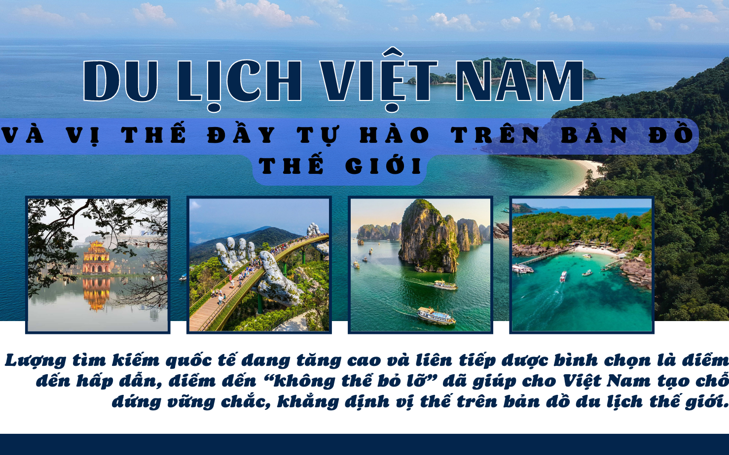 Du lịch Việt Nam và vị thế đầy tự hào trên bản đồ thế giới - DNTT ...