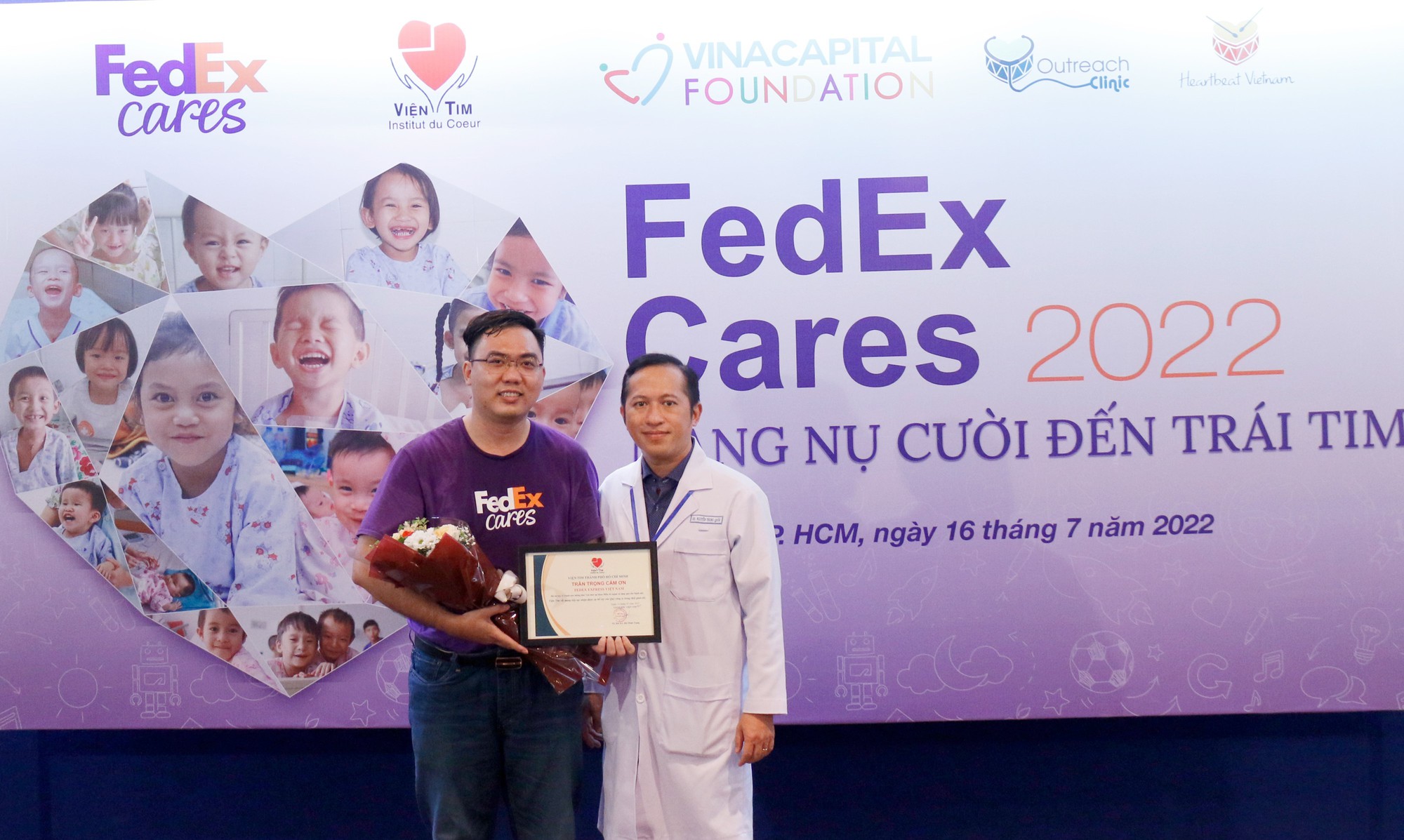 FedEx Express đem niềm vui đến với các bệnh nhi Việt Nam - DNTT online