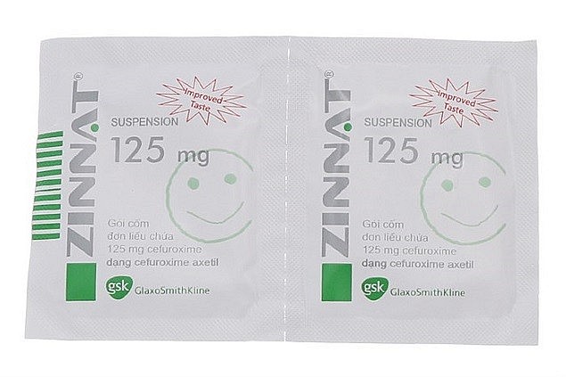 Thu hồi giấy đăng ký lưu hành với thuốc kháng sinh Zinnat Suspension - Ảnh 1.