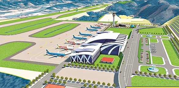 Lào Cai: Khởi công dự án đầu tư xây dựng Cảng hàng không Sa Pa - Ảnh 1.