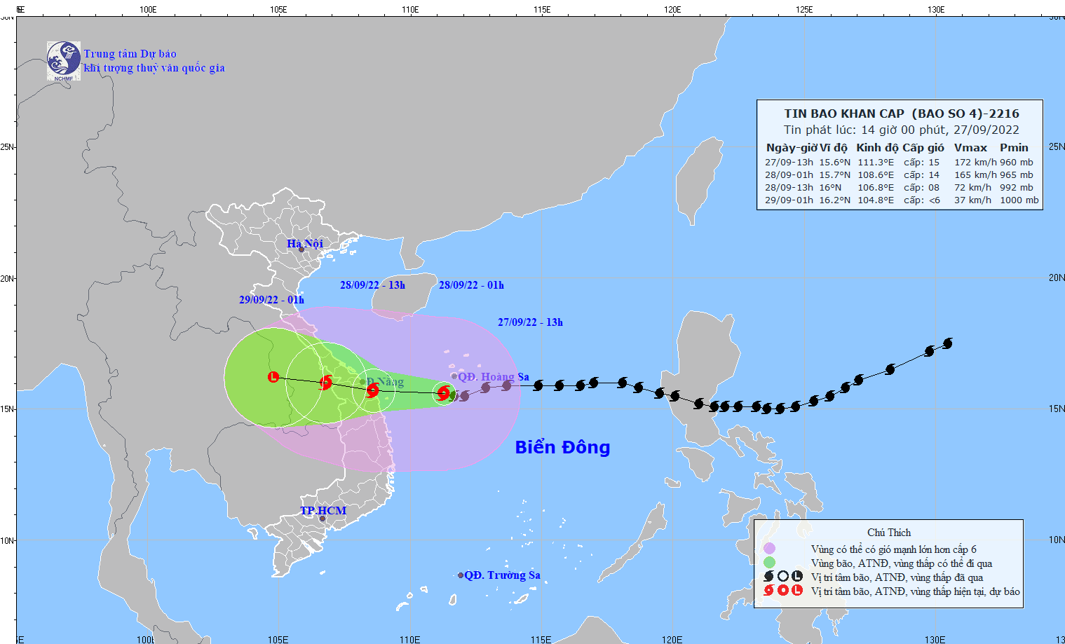 Quảng Nam: Tập trung ứng phó khẩn cấp với bão số 4 năm 2022 - Ảnh 1.