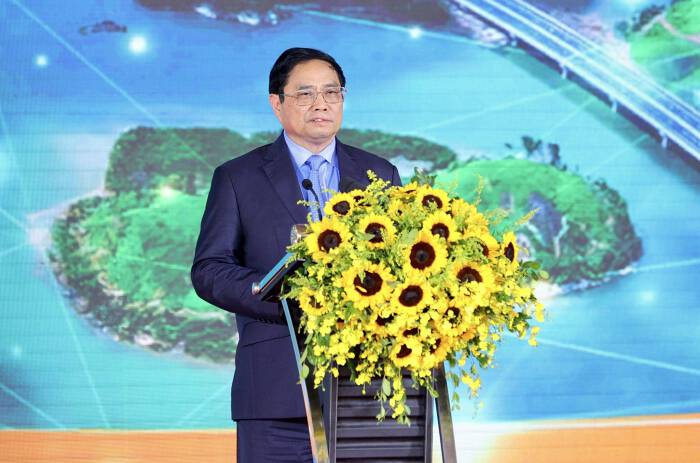 Cao tốc Vân Đồn - Móng Cái do Quảng Ninh và Sun Group đầu tư chính thức thông xe - Ảnh 1.