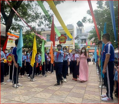 Trường THCS Lý Tự Trọng, quận Gò Vấp:Phấn khởi, tự tin bước vào năm học mới - Ảnh 3.