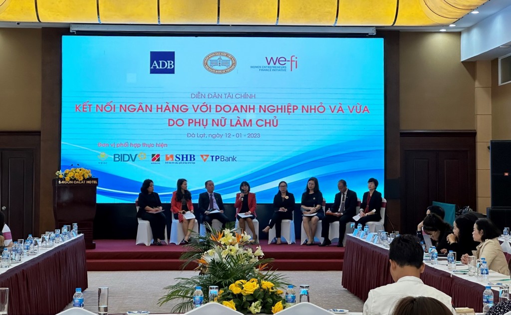 BIDV tham gia diễn đàn kết nối ngân hàng và DNNVV do phụ nữ làm chủ - Ảnh 2.