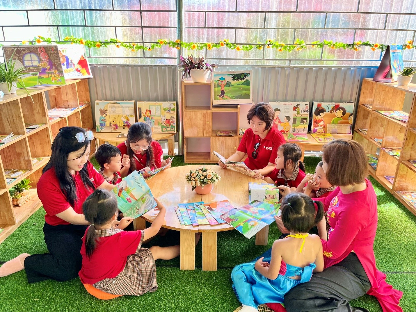 TNS Holdings xây thêm một thư viện xanh tại Cao Bằng - Ảnh 3.