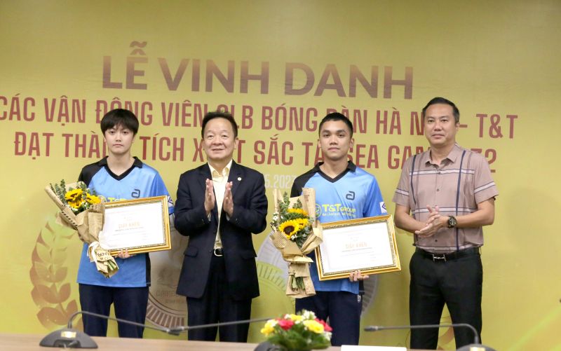 Bóng bàn Hà Nội T&T giành 2 huy chương vàng tại giải các đội mạnh quốc gia - Ảnh 3.