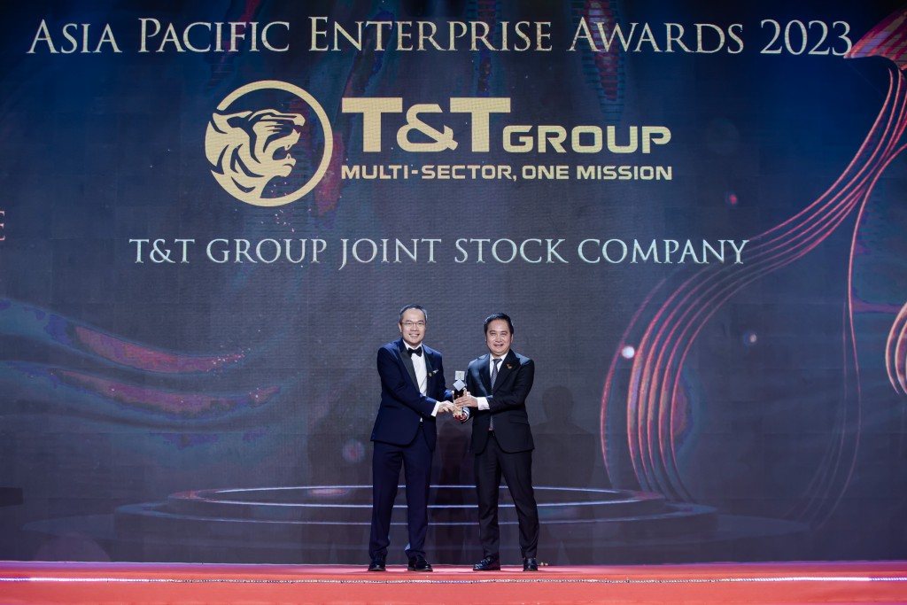 Tập đoàn T&T Group xuất sắc giành “cú đúp” giải thưởng tại APEA 2023 - Ảnh 1.