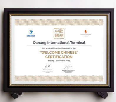 Nhà ga Quốc tế Đà Nẵng đạt chứng nhận Welcome Chinese- Ảnh 1.