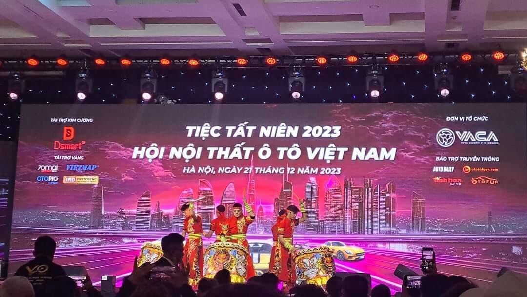 Tiệc Tất niên 2023 do Hội Nội thất ô tô Việt Nam tổ chức.