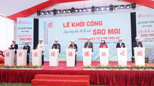 Thanh Hóa: Sao Mai Group khởi công xây dựng Khu đô thị mới tại huyện Triệu Sơn- Ảnh 6.