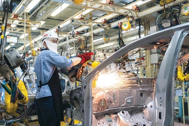 Sản xuất công nghiệp năm 2023 thấp nhất 12 năm- Ảnh 1.