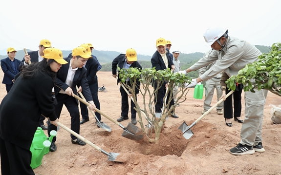 Phát động trồng cây phủ xanh 16ha dự án sân golf tại tỉnh Phú Thọ - Ảnh 3.