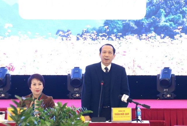 Hà Giang: Hội nghị gặp mặt đối thoại các doanh nghiệp, tổ chức, cá nhân kinh doanh dịch vụ du lịch năm 2023 - Ảnh 2.