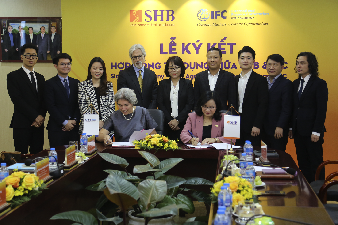 SHB và IFC ký kết hợp tác Khoản vay cao cấp - Ảnh 1.