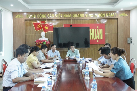Thái Nguyên: Kiểm tra tiến độ xây dựng NTM nâng cao tại xã Phúc Thuận - Ảnh 1.