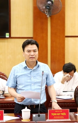 Hội nghị Ban Chỉ đạo nhập huyện Đông Sơn vào thành phố Thanh Hoá - Ảnh 5.