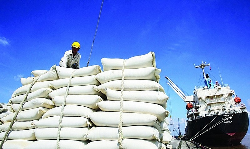 Gạo là một trong số 2 mặt hàng xuất khẩu tăng cả lượng và giá trị nửa đầu năm 2023