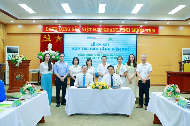 Bệnh viện Phụ Sản Hà Nội hợp tác chiến lược với Tổng công ty Bảo hiểm Bảo Việt - Ảnh 1.