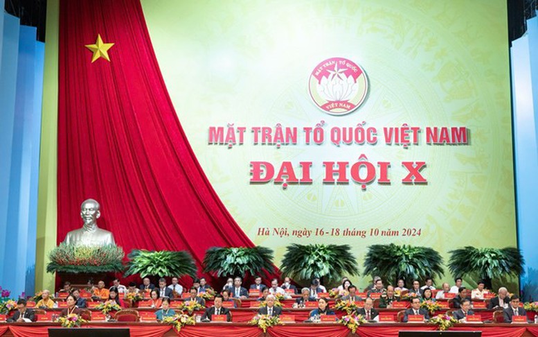 Khai mạc trọng thể Đại hội đại biểu toàn quốc MTTQ Việt Nam lần thứ X- Ảnh 4.