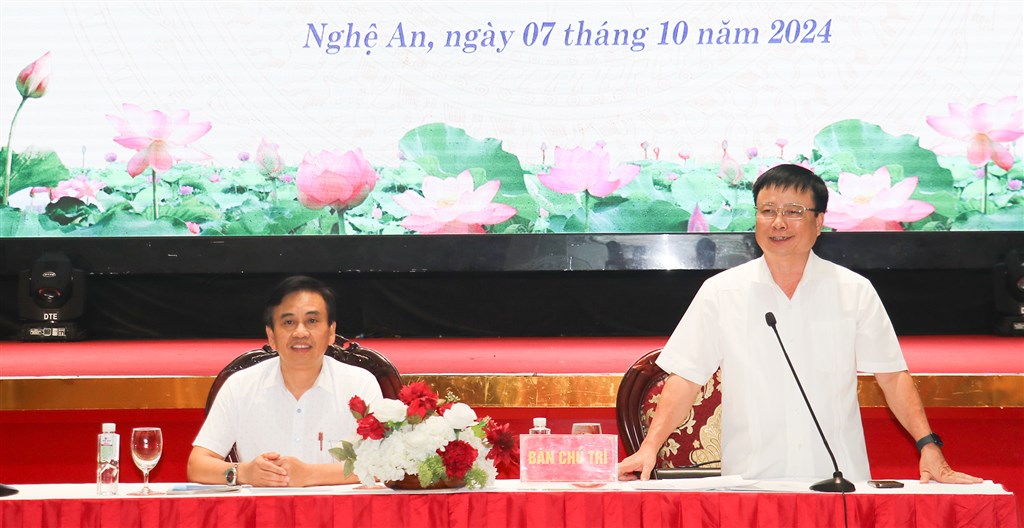 UBND tỉnh Nghệ An họp báo tình hình kinh tế - xã hội quý III năm 2024- Ảnh 3.