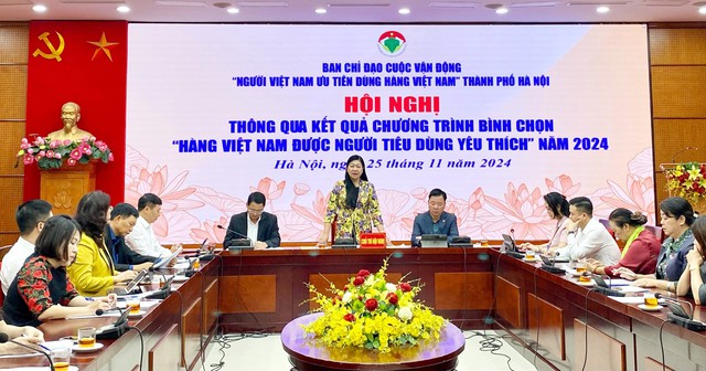 Hà Nội: Tôn vinh những sản phẩm hàng Việt được người tiêu dùng yêu thích- Ảnh 1.