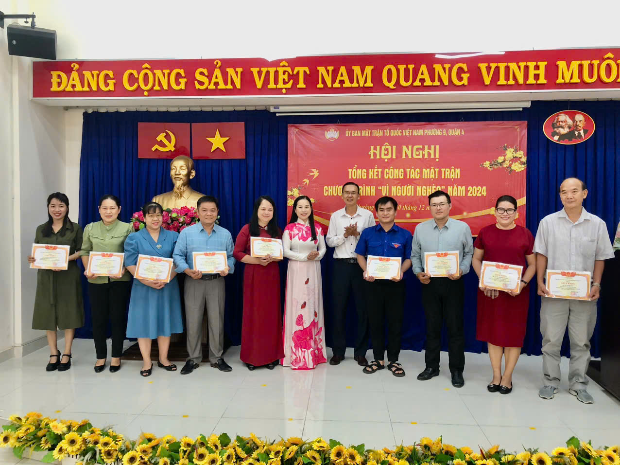 UBMTTQ Việt Nam phường 9: Nỗ lực hoàn thành các nhiệm vụ chính trị- Ảnh 6.