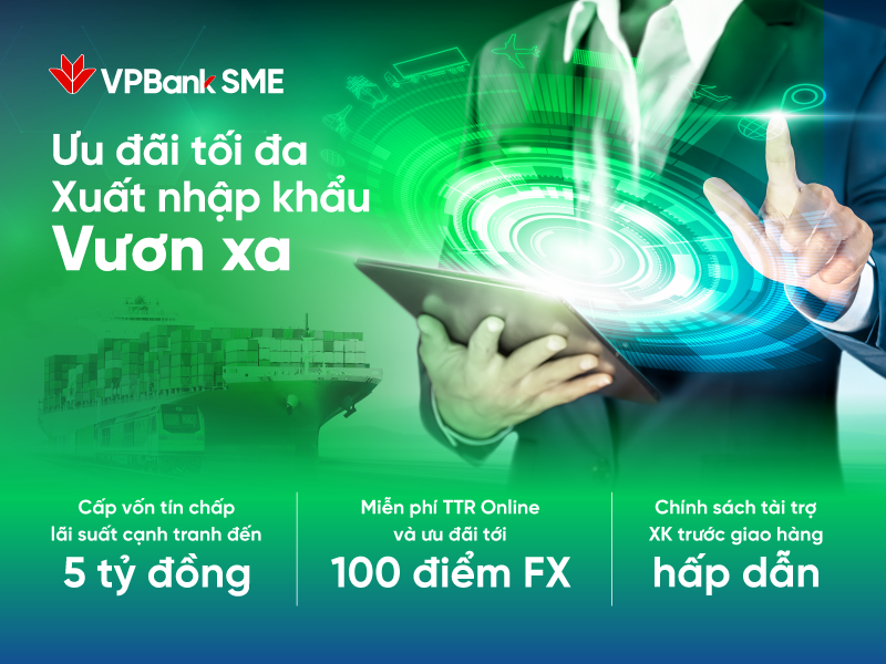 VPBank hậu thuẫn cho các doanh nghiệp xuất nhập khẩu- Ảnh 1.