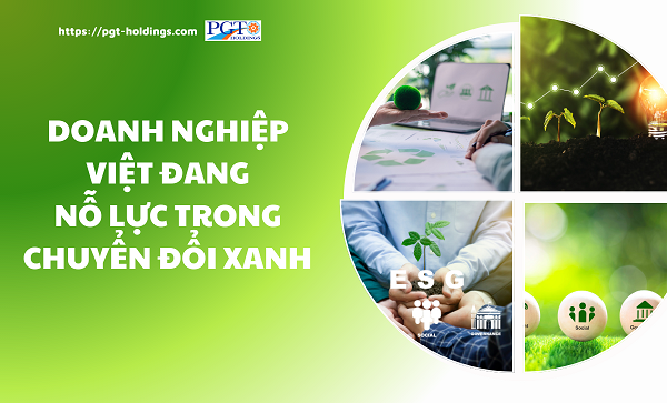 Doanh nghiệp Việt nỗ lực trong chuyển đổi xanh- Ảnh 1.