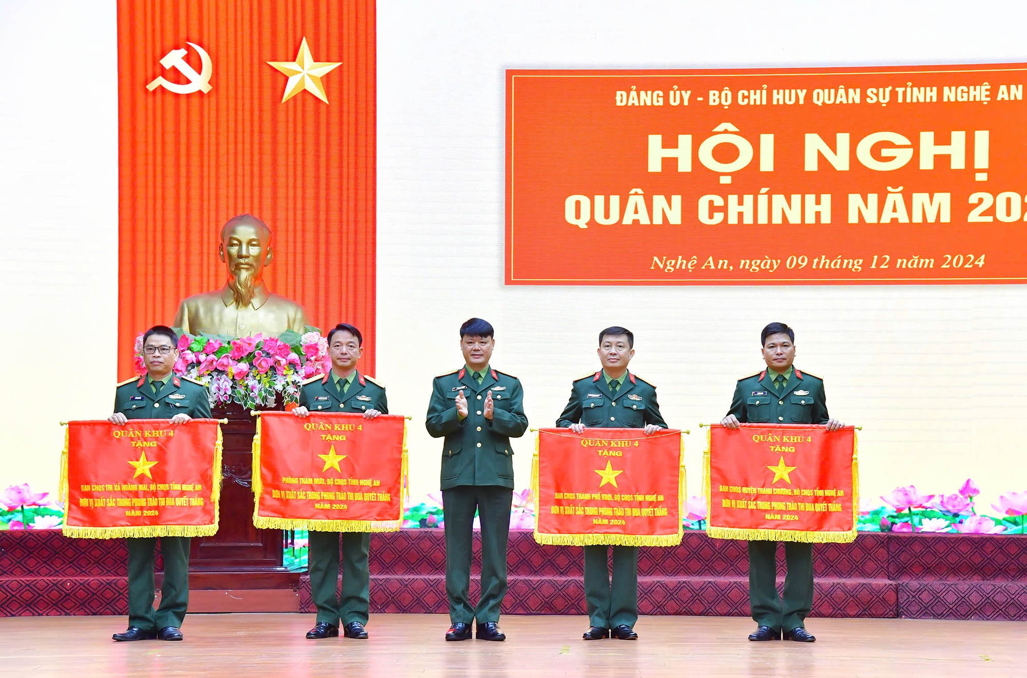 Nghệ An: Tổ chức Hội nghị Quân chính năm 2024- Ảnh 2.