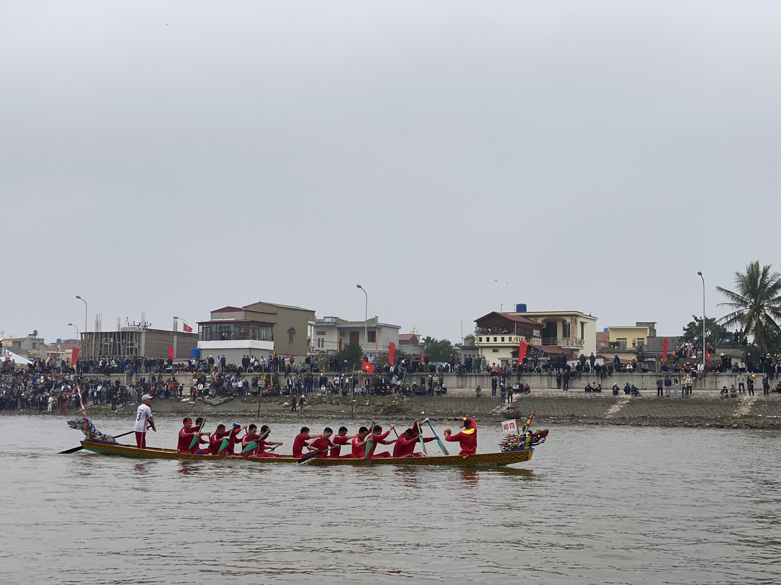 Thái Bình: Độc đáo Lễ hội bơi trải truyền thống trên sông Diêm Hộ- Ảnh 2.