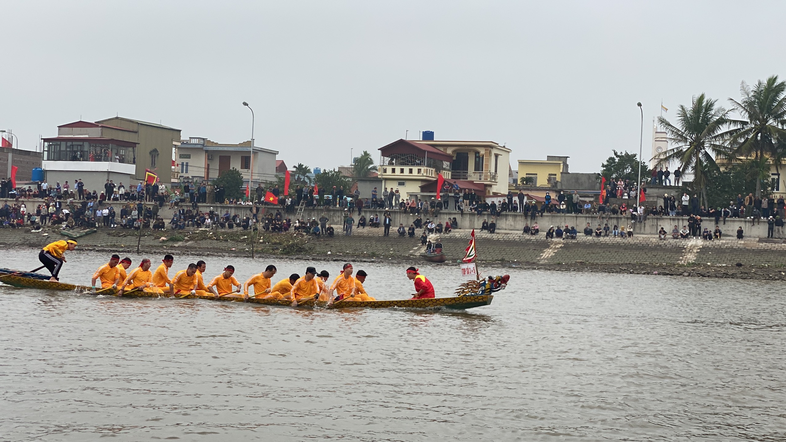 Thái Bình: Độc đáo Lễ hội bơi trải truyền thống trên sông Diêm Hộ- Ảnh 5.
