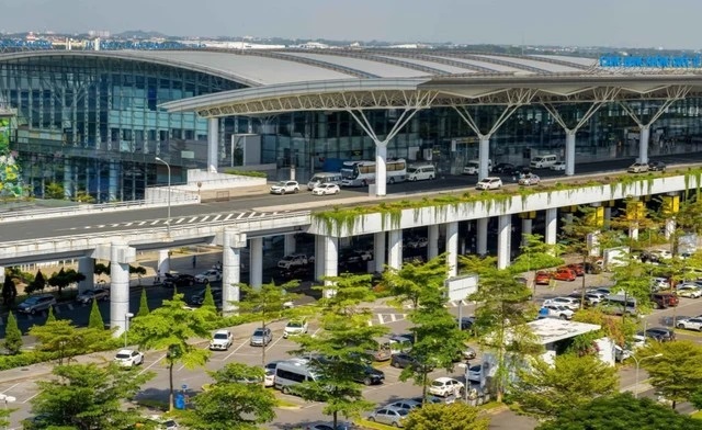 Sân bay quốc tế Nội Bài. Ảnh: Thanh Niên