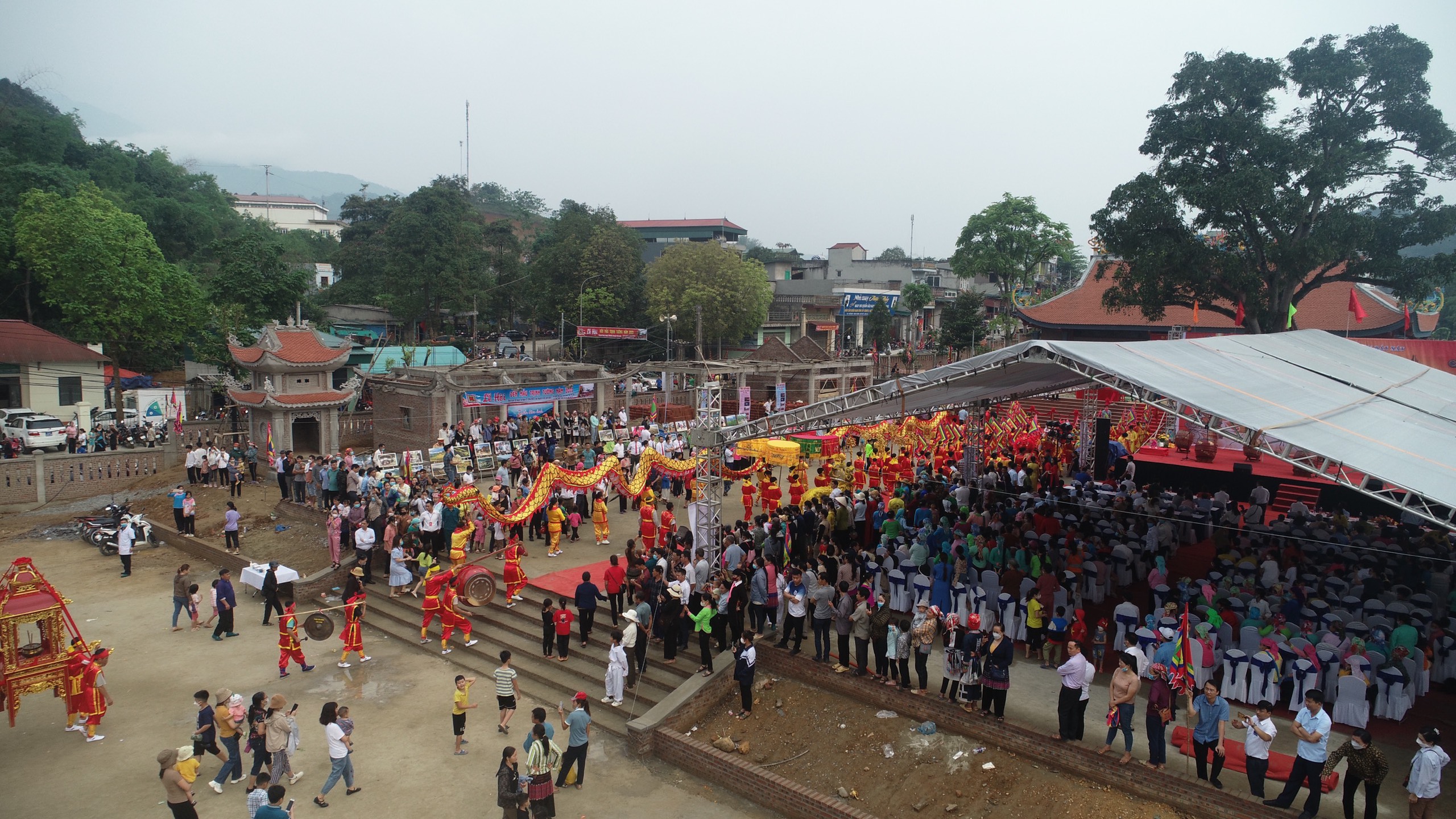 Lào Cai: Bát Xát tổ chức nhiều hoạt động đặc sắc tại Lễ hội Đền Mẫu Trịnh Tường năm 2024- Ảnh 1.