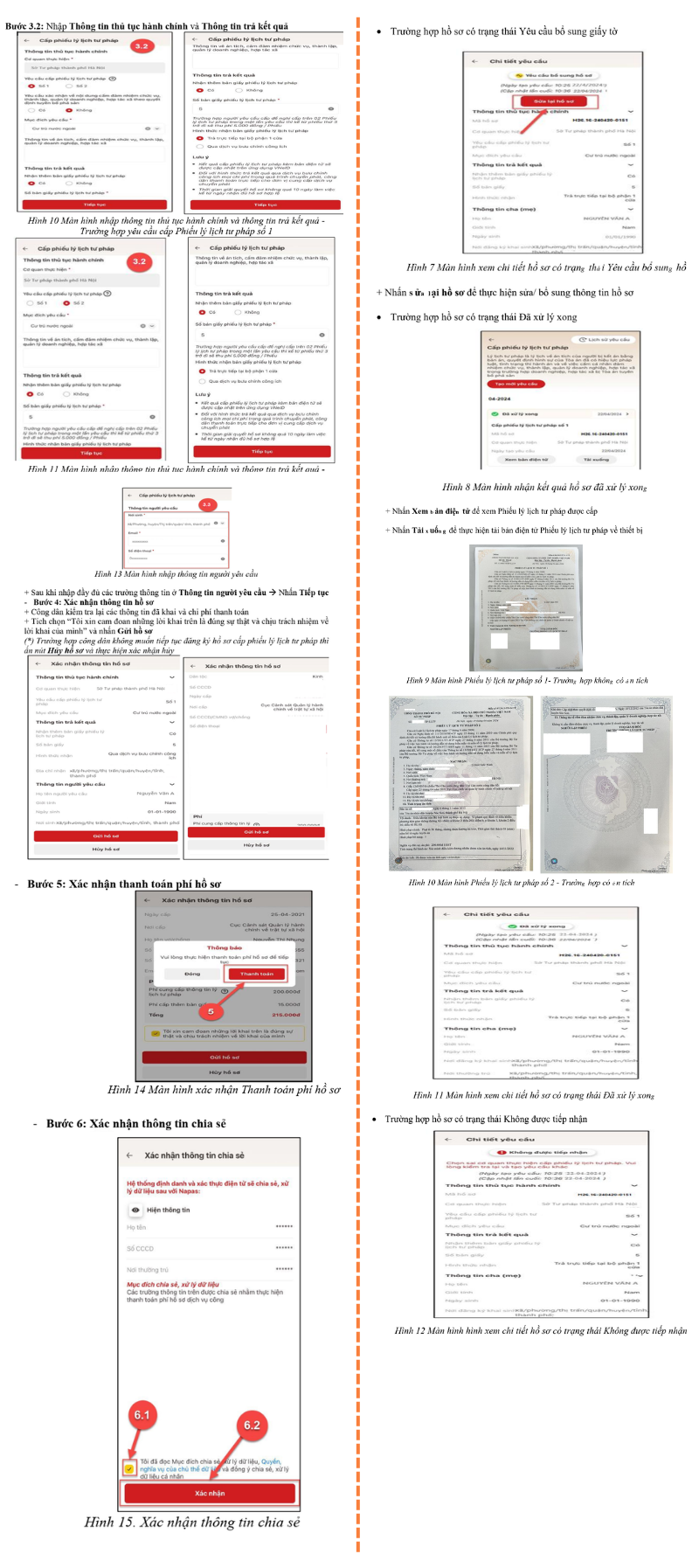 Hướng dẫn đăng ký cấp phiếu và tra cứu trạng thái hồ sơ lý lịch tư pháp trên ứng dụng VNeID- Ảnh 2.