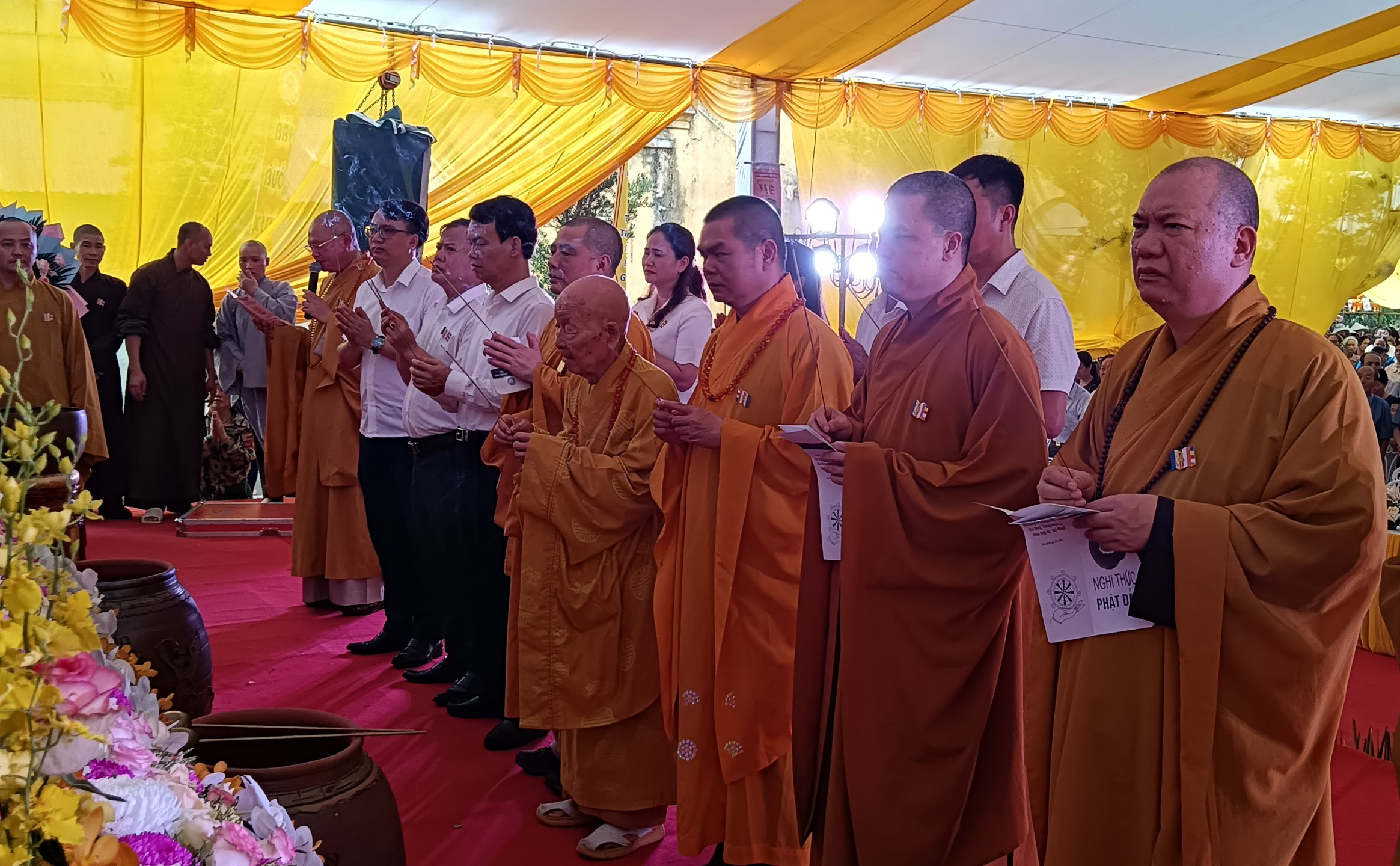 Thái Bình: Chùa Phúc Khánh tổ chức Đại lễ Phật Đản năm 2024- Ảnh 7.