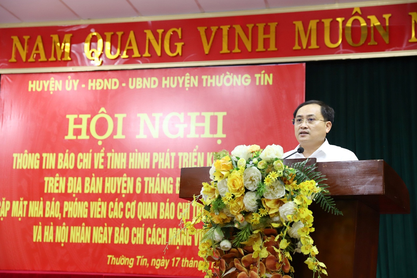 Huyện Thường Tín: 6 tháng đầu năm, kinh tế - xã hội ổn định và phát triển- Ảnh 1.