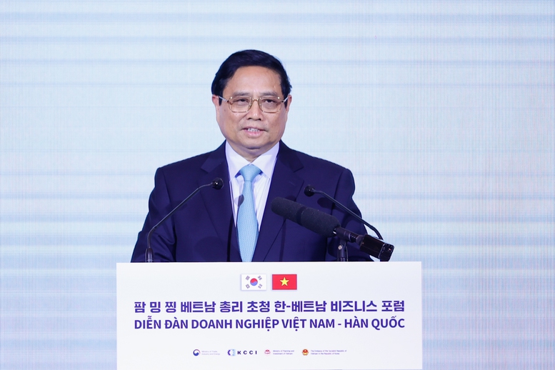 Thủ tướng: Các nhà đầu tư Hàn Quốc có thể yên tâm đầu tư lâu dài, ổn định, an toàn tại Việt Nam- Ảnh 3.