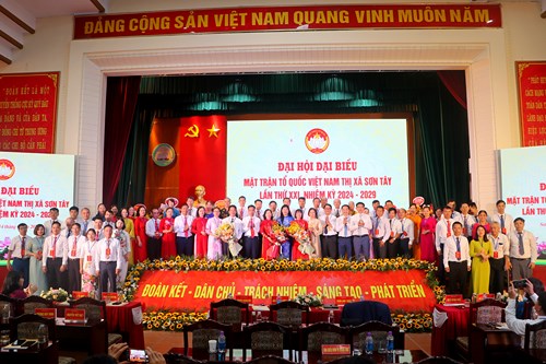 TX Sơn Tây: Tổ chức hội nghị sơ kết công tác mặt trận 6 tháng đầu năm 2024- Ảnh 3.