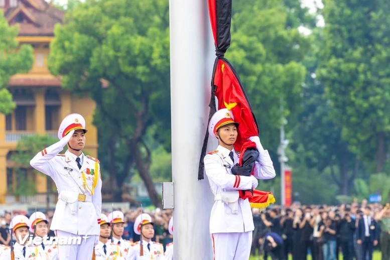 TỔNG THUẬT: LỄ QUỐC TANG TỔNG BÍ THƯ NGUYỄN PHÚ TRỌNG- Ảnh 23.