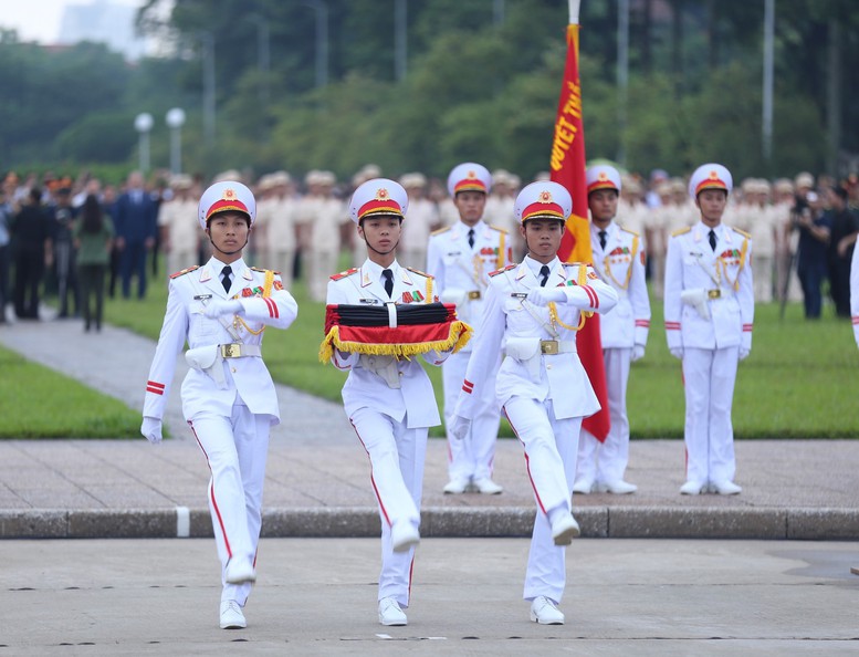 TỔNG THUẬT: LỄ QUỐC TANG TỔNG BÍ THƯ NGUYỄN PHÚ TRỌNG- Ảnh 26.