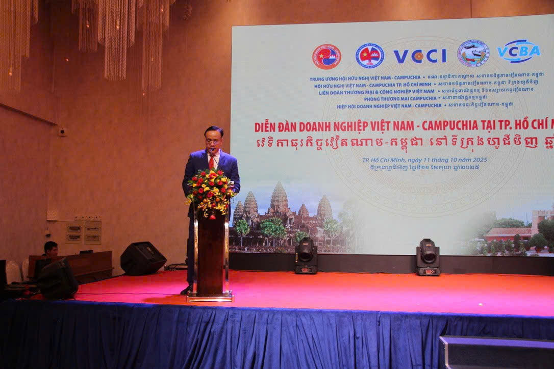Diễn đàn Doanh nghiệp Việt Nam - Campuchia 2025: Gắn kết hôm nay - Thịnh vượng mai sau- Ảnh 1. Diễn đàn Doanh nghiệp Việt Nam - Campuchia 2025: Gắn kết hôm nay - Thịnh vượng mai sau- Ảnh 1.