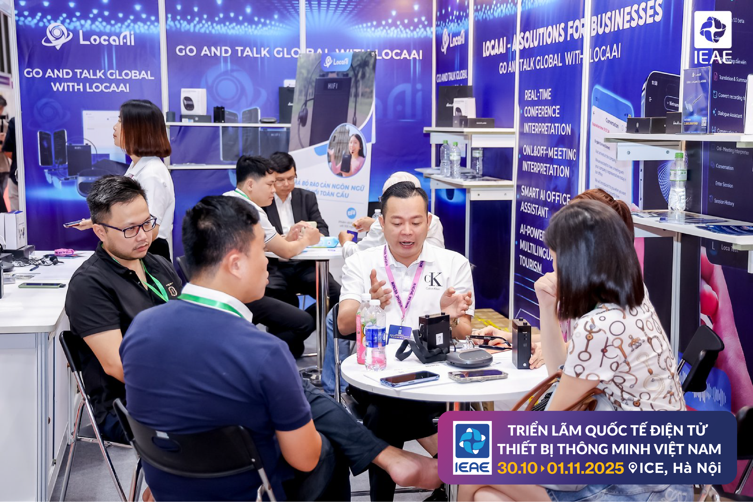 Triển lãm IEAE 2025: Bữa tiệc công nghệ quy mô lớn tại Hà Nội- Ảnh 2. Triển lãm IEAE 2025: Bữa tiệc công nghệ quy mô lớn tại Hà Nội- Ảnh 2.
