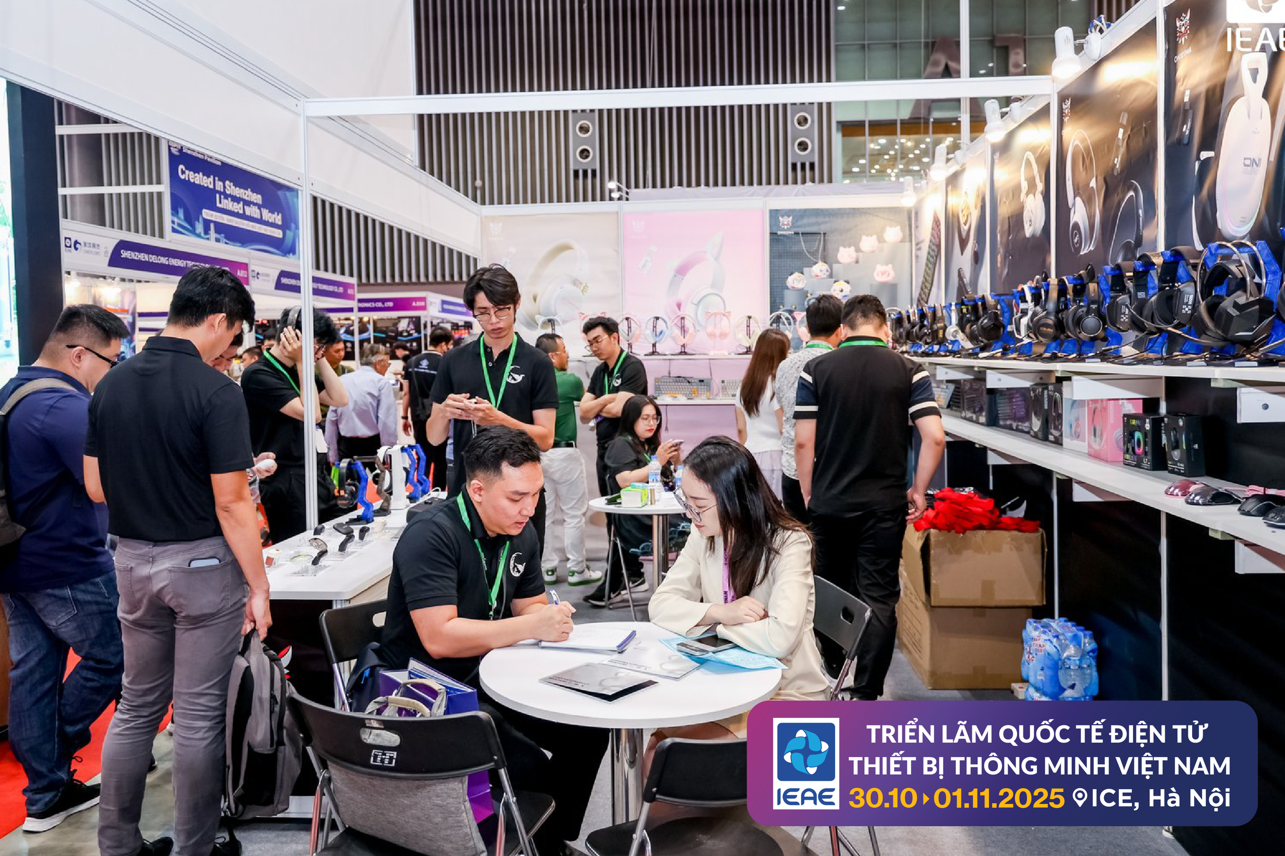 Triển lãm IEAE 2025: Bữa tiệc công nghệ quy mô lớn tại Hà Nội- Ảnh 4. Triển lãm IEAE 2025: Bữa tiệc công nghệ quy mô lớn tại Hà Nội- Ảnh 4.