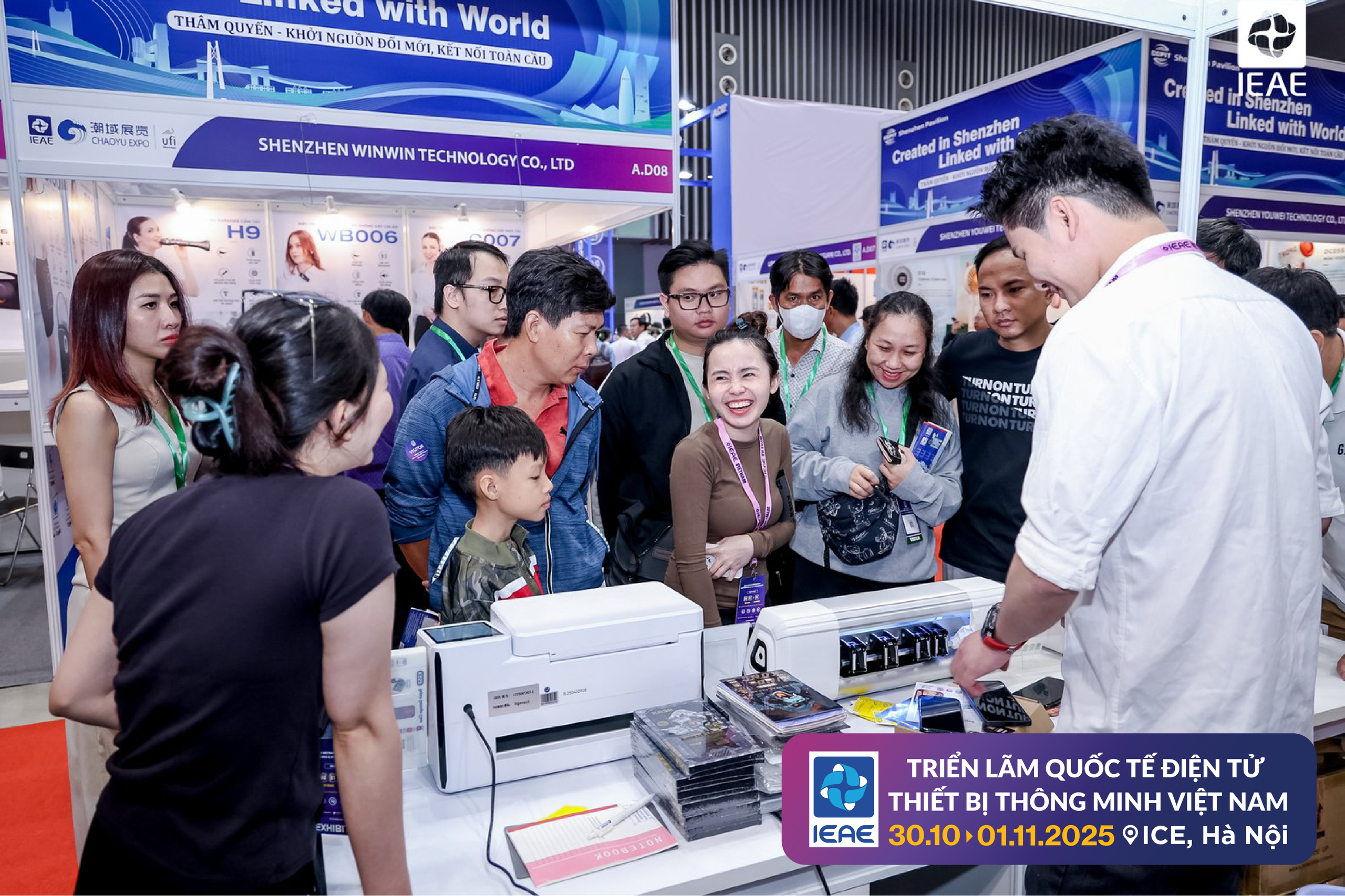 Triển lãm IEAE 2025: Bữa tiệc công nghệ quy mô lớn tại Hà Nội- Ảnh 3. Triển lãm IEAE 2025: Bữa tiệc công nghệ quy mô lớn tại Hà Nội- Ảnh 3.