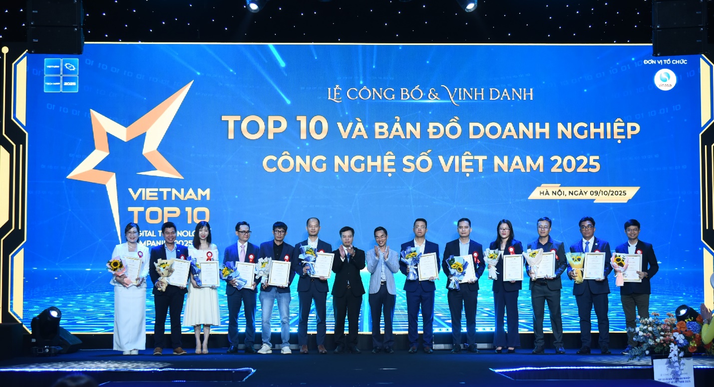 TNTech lọt Top 10 “Khai phá” trên Bản đồ Doanh nghiệp Công nghệ số Việt Nam 2025- Ảnh 1.
